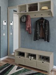 Тумба ДримСтар ДС-16 глиняный серый/риолит