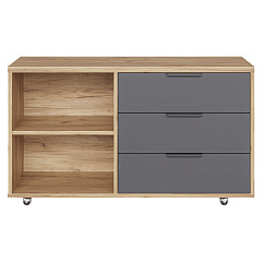 Тумба К-50 дуб крафт золотой/графит