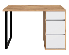 Стол С-401 дуб крафт золотой/меренга