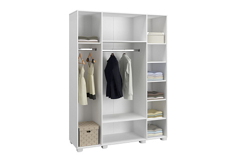 Шкаф «Монблан» МБ-25К белое дерево