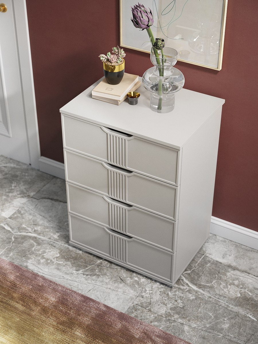 Комод Эмилия ЭЛ-19 кашемир/шарли керамика