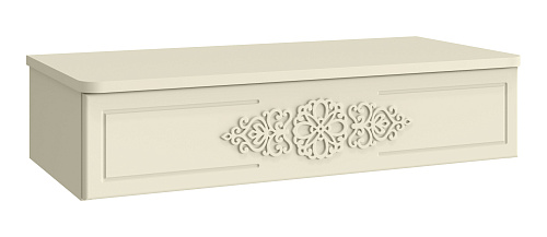 Комплект тумба подвесная с зеркалом Ассоль плюс АС-69-ТН-30 ваниль