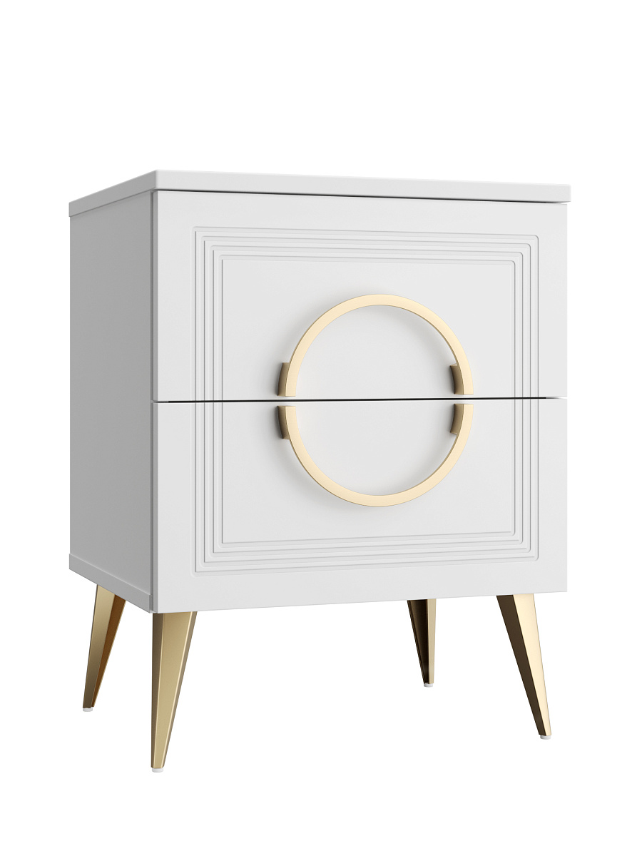 Комплект мебели для спальни Оливия ОЛ-100 белый бриллиант/бланж