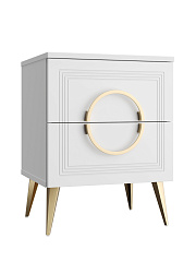 Комплект мебели для спальни Оливия ОЛ-100 белый бриллиант/бланж