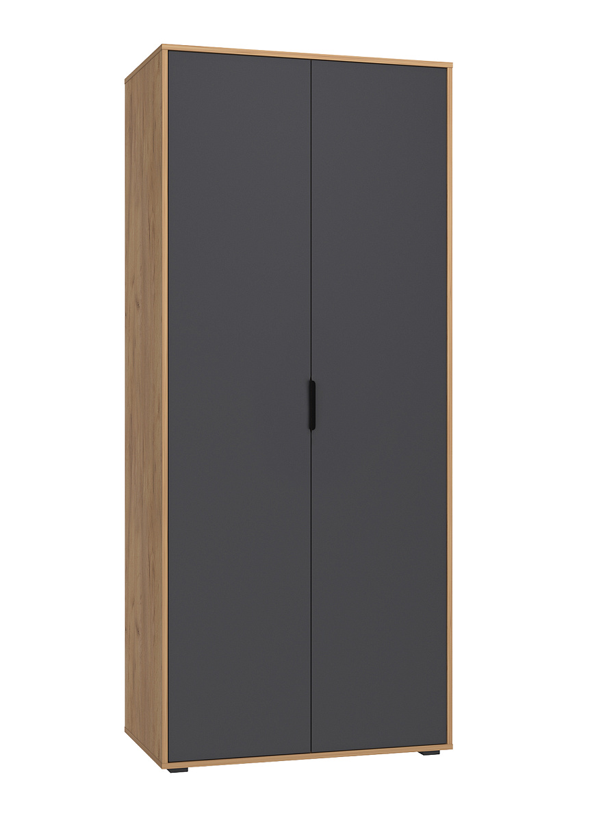 Комплект мебели для прихожей Оптима ОП-106 дуб крафт золотой/графит