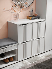 Тумба Эмилия ЭЛ-45 кашемир/шарли керамика