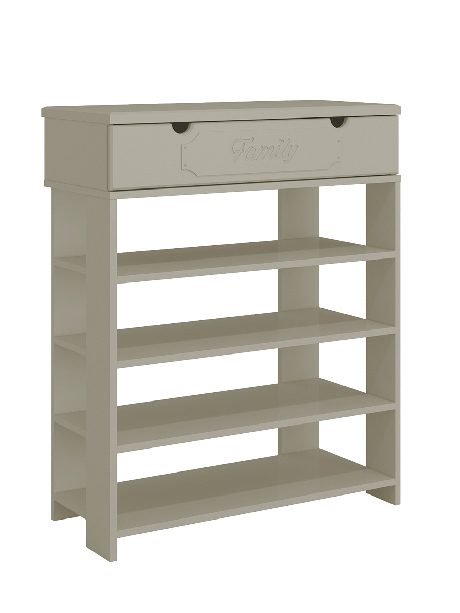 Тумба для обуви ДримСтар ДС-20 (800) глиняный серый/риолит