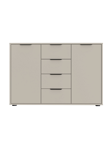 Комод Оптима ОП-17 глиняный серый/риолит