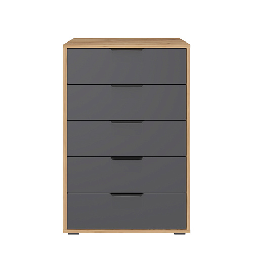 Комод Оптима ОП-05 дуб крафт золотой/графит