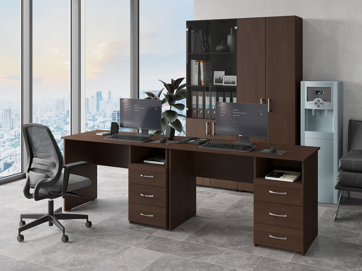 Шкаф-пенал ОФ-302К венге