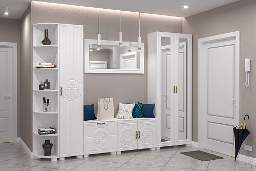 Тумба «Монблан» МБ-32К белое дерево