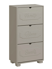 Тумба для обуви ДримСтар ДС-23 глиняный серый/риолит