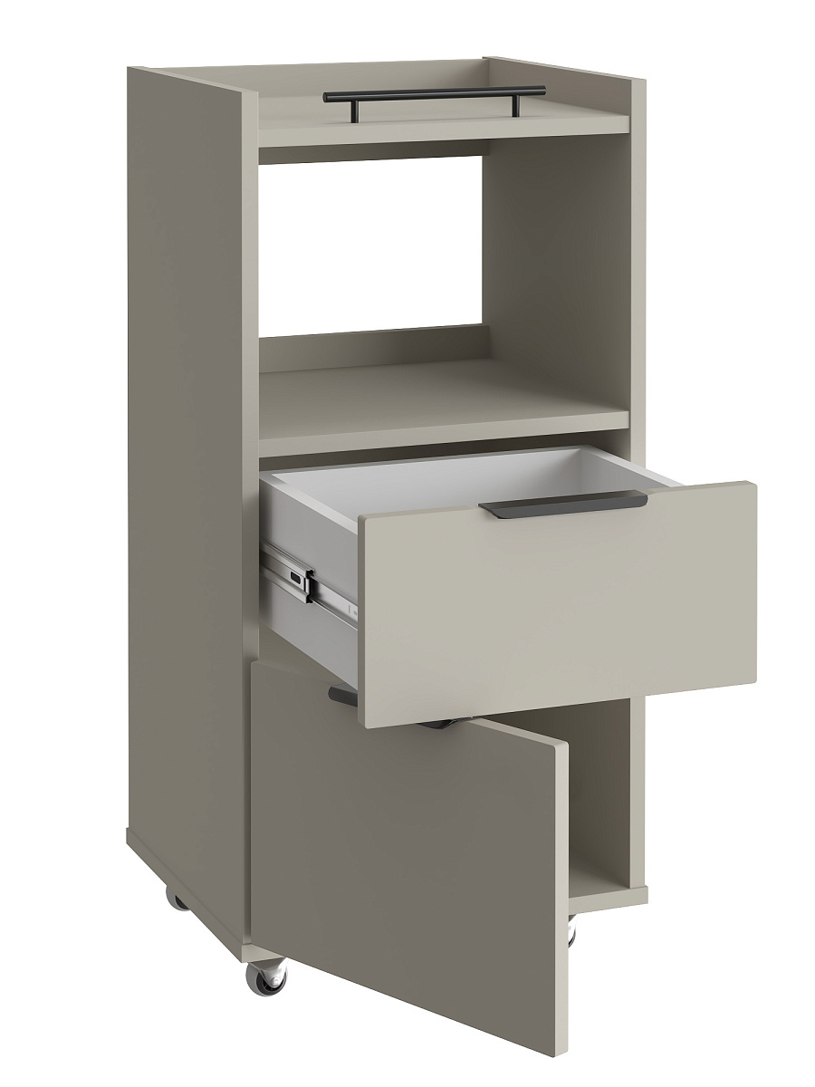 Тумба комбинированная К-33 глиняный серый/риолит