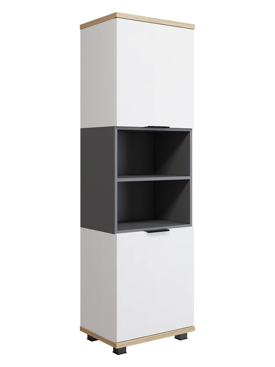 Комплект мебели для детской Скайлайт СЛ-001 блэквуд ячменный/графит/белый/меренга