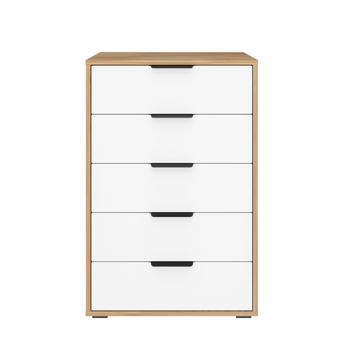 Комод Оптима ОП-05 дуб крафт золотой/меренга