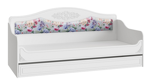 Кровать Ассоль АС-47 (2000х900) белое дерево