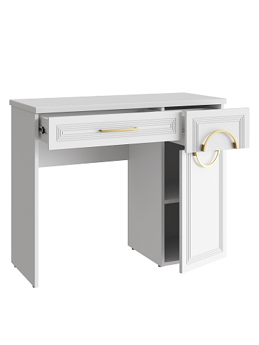 Стол туалетный Оливия ОЛ-19 белый бриллиант/бланж