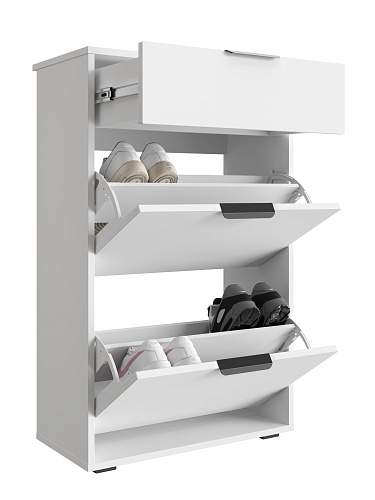 Тумба Оптима ОП-09 белый структурный/меренга