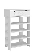 Тумба для обуви ДримСтар ДС-21 (600) белое дерево