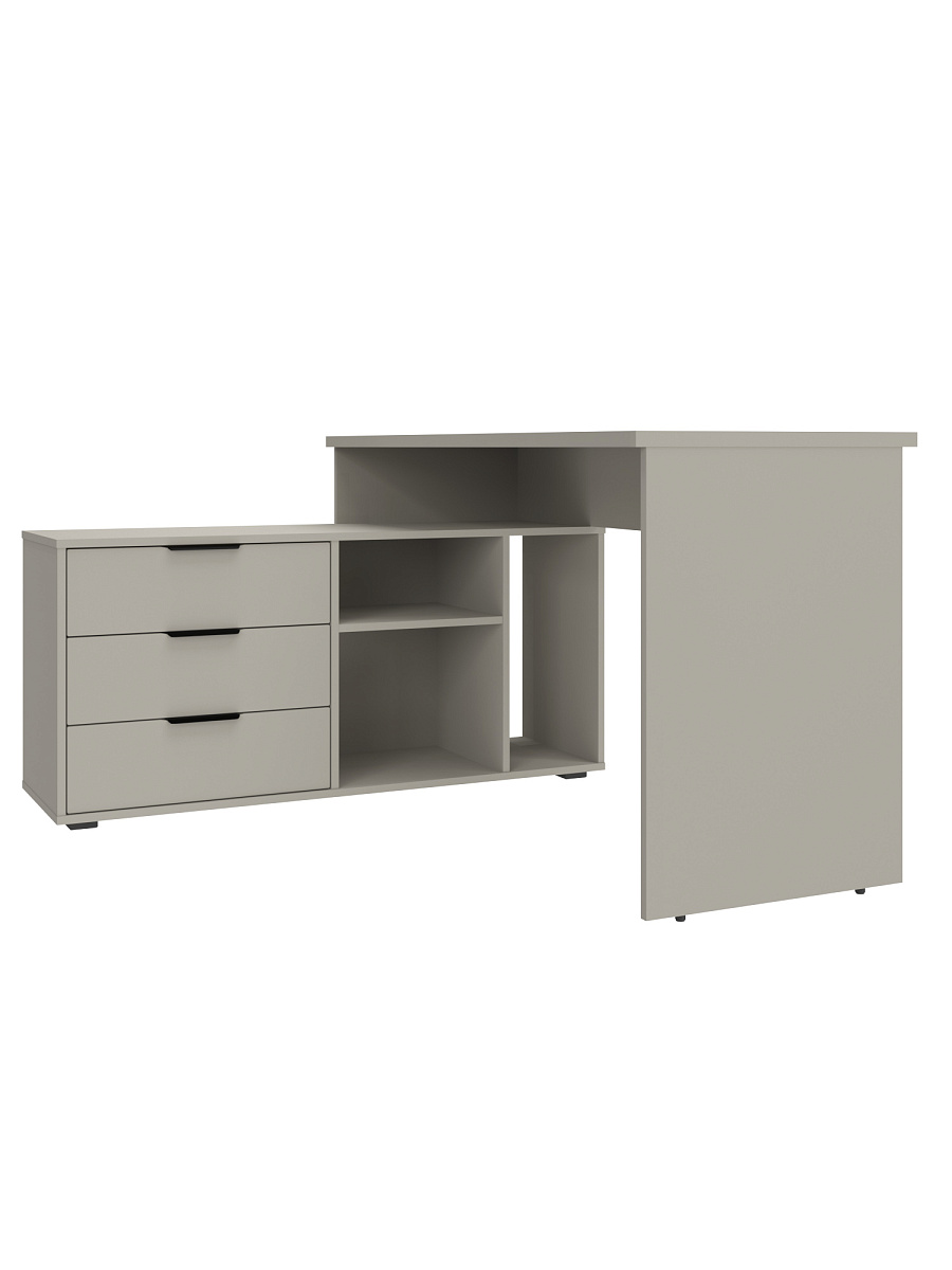 Стол угловой Оптима ОП-21 глиняный серый/риолит