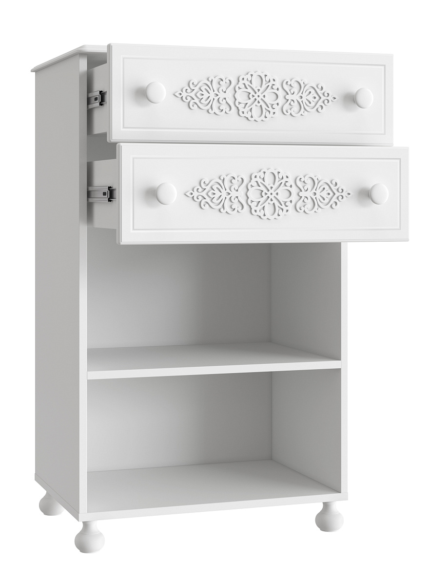 Комод Ассоль АС-63 белое дерево