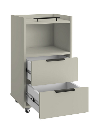 Тумба К-30 глиняный серый/риолит