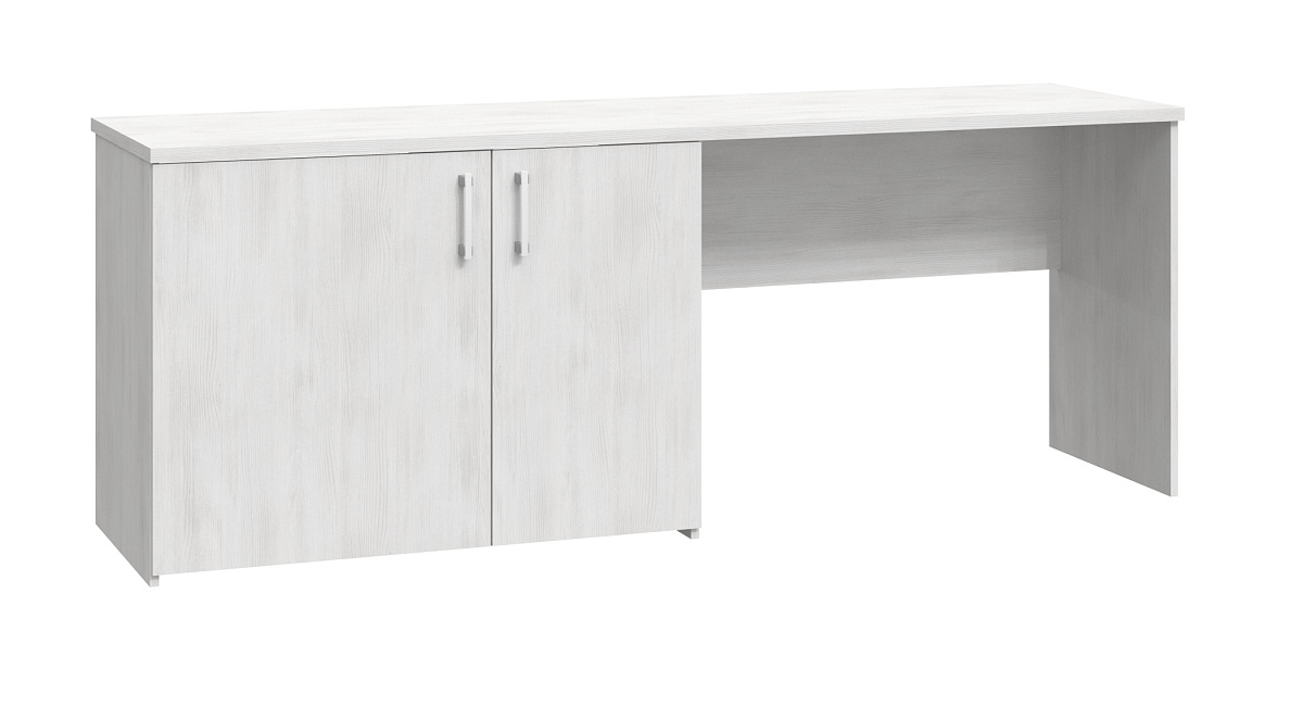 Стол с двойной тумбой под холодильник Виктория ВИ-13 северное дерево светлое