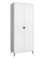 Шкаф для одежды Астрид АР-01 белый бриллиант/бланж