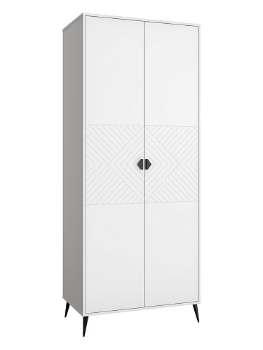 Шкаф для одежды Астрид АР-01 белый бриллиант/бланж
