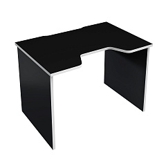 Геймерский стол С-241 черный/белый (1100х750)