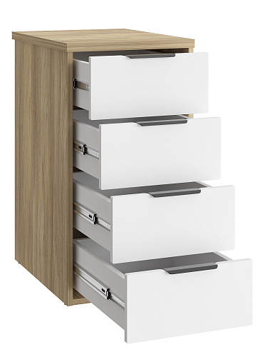 Тумба К-52 блэквуд ячменный/меренга