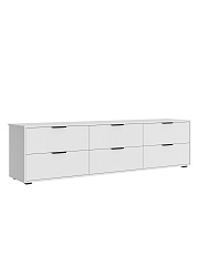 Тумба Оптима ОП-24 белый структурный/меренга