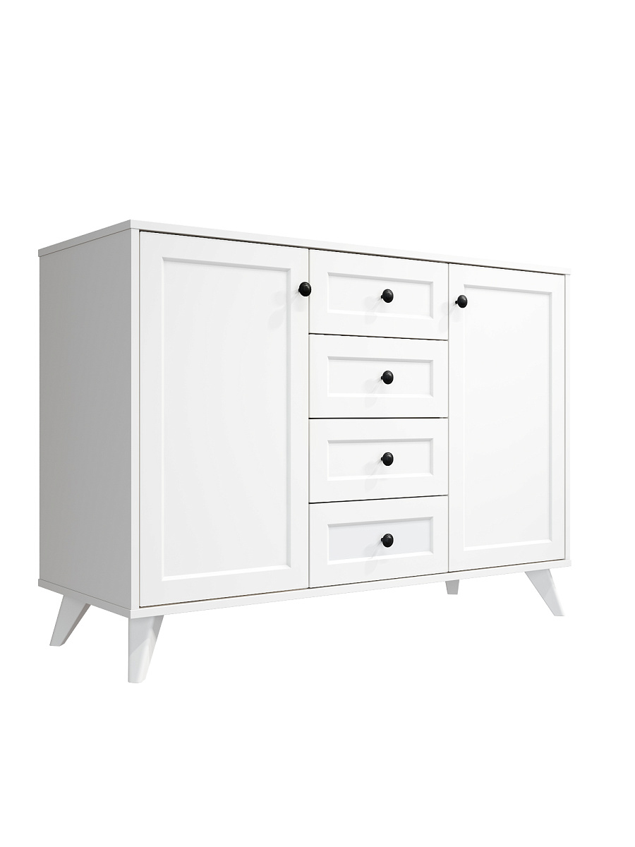 Комод Вильям ВМ-13 белый бриллиант/бланж