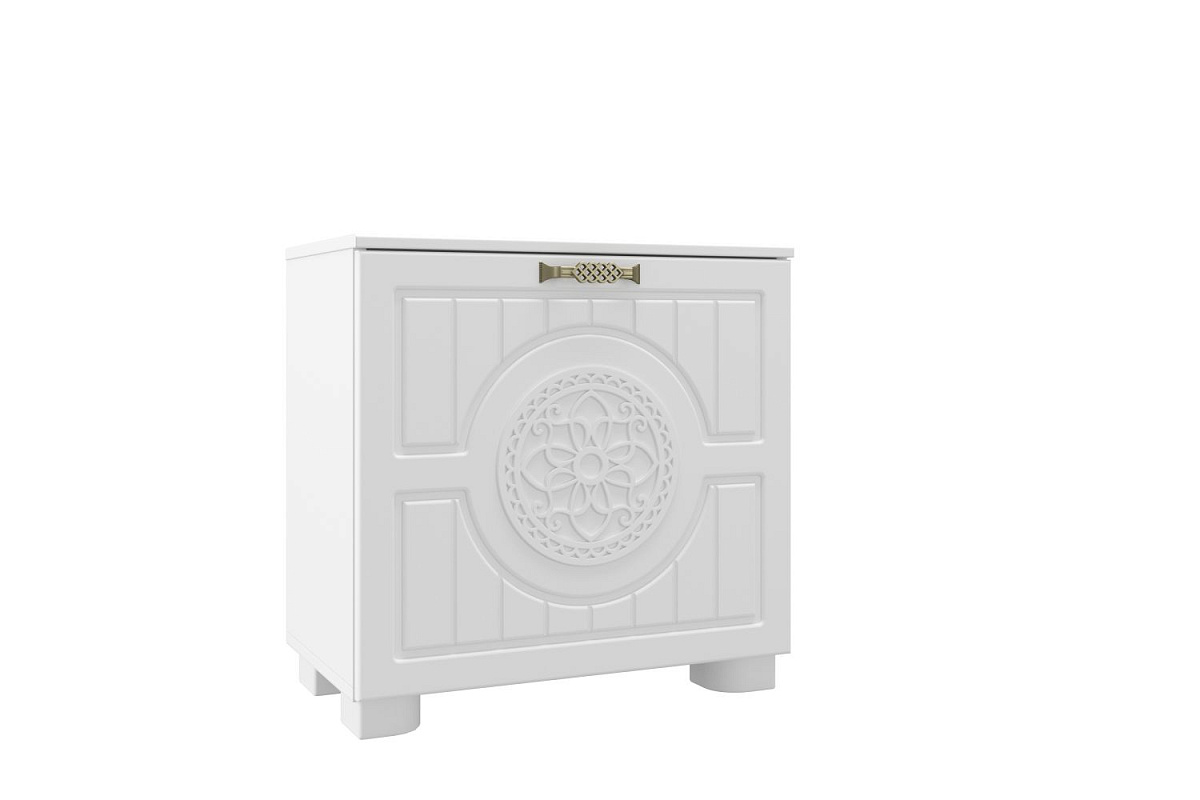 Гарнитур для прихожей «Монблан 2020-07» белое дерево