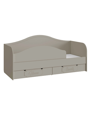 Кровать ДримСтар ДС-51 (800х2000) глиняный серый/риолит