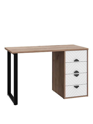 Стол АР-05 дуб крафт табачный/бланж