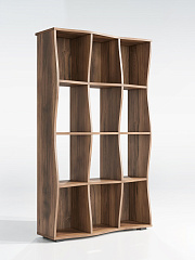 Стеллаж Контемпо КТ-02 дуб барокко янтарный