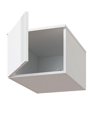 Антресоль Эмилия ЭЛ-53 белый структурный/меренга