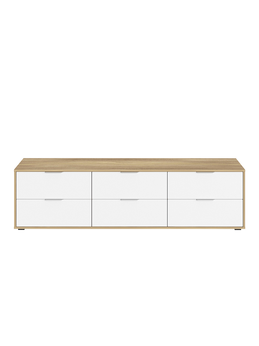 Тумба Оптима ОП-241 блэквуд ячменный/меренга