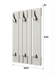 Комплект мебели для прихожей Эмилия ЭЛ-023 кашемир/шарли керамика