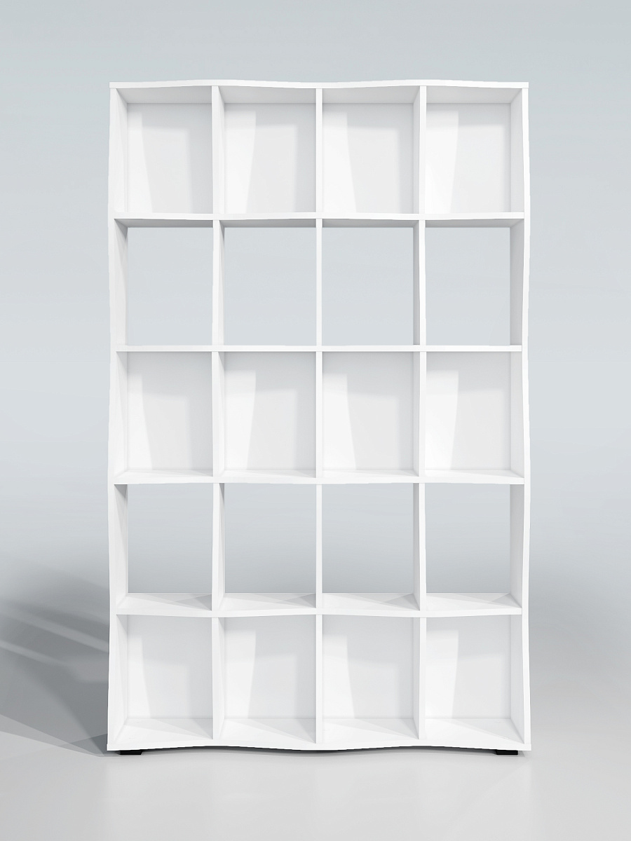 Стеллаж Контемпо КТ-01 белый бриллиант