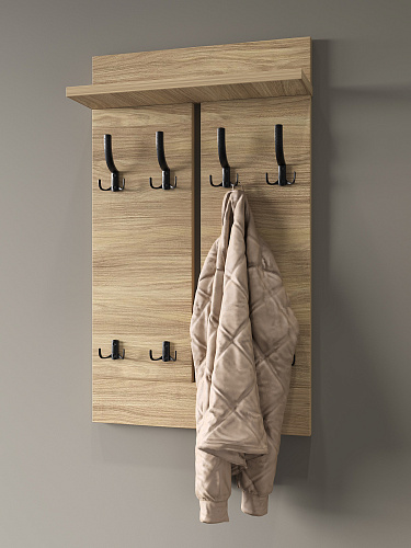 Вешалка ВН-13 блэквуд ячменный (600*1000)