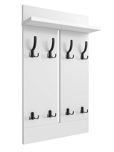 Вешалка ВН-13 белый структурный (600*1000)