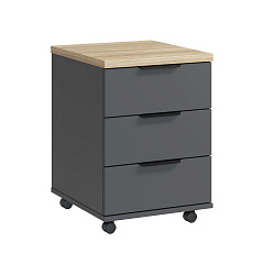 Тумба Скайлайт СЛ-12К блэквуд ячменный/графит