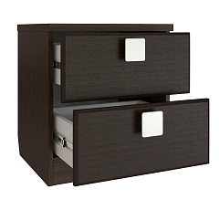 Тумба прикроватная Анастасия АН-14К венге луизиана/венге