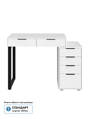 Стол Оптима ОП-18 белый структурный/меренга