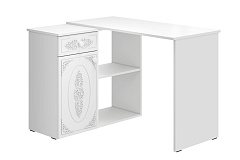 Стол угловой Ассоль АС-67 белое дерево