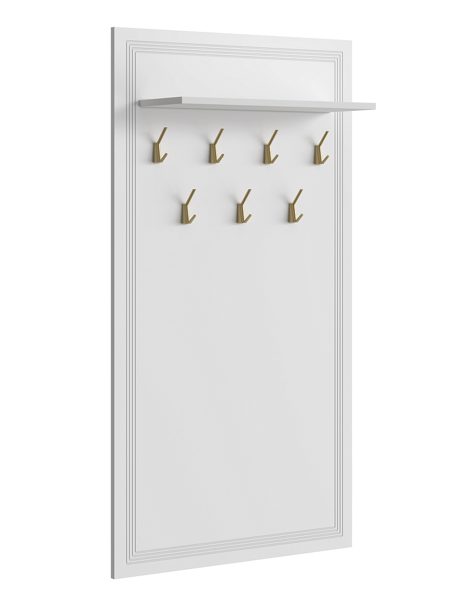 Вешалка Оливия ОЛ-15 (700х1300) белый бриллиант/бланж