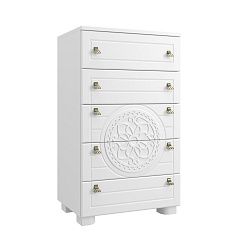 Комод «Монблан» МБ-35К белое дерево