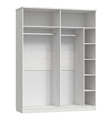 Шкаф четырехдверный для одежды Виктория ВИ-10 северное дерево светлое